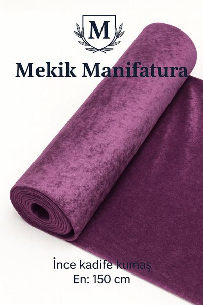 MEKİK MANİFATURA Țesătură subțire de catifea