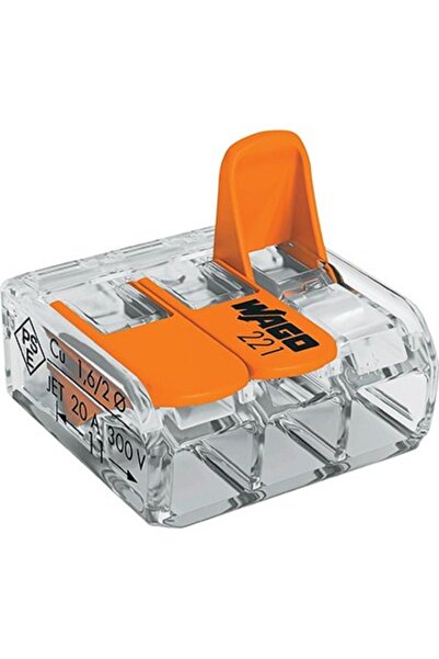 WAGO Conector slim MYF 3X4mm2 221-413