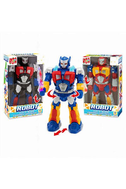 JML Robot Interactiv 32cm cu Sunete si Lumini, din Plastic Diferite Culori