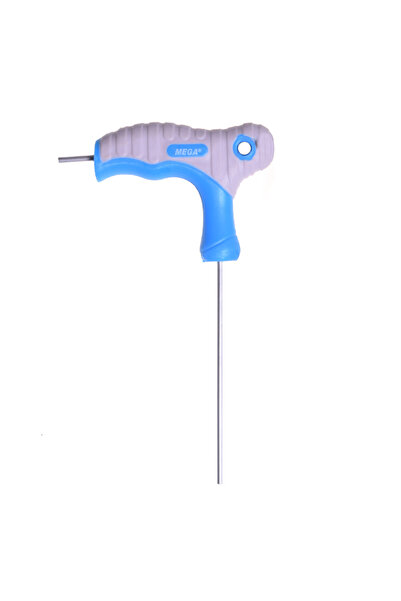 OEM Cheie negativa tip T 4mm 100mm din otel crom-vanadiu maner cauciuc antide...