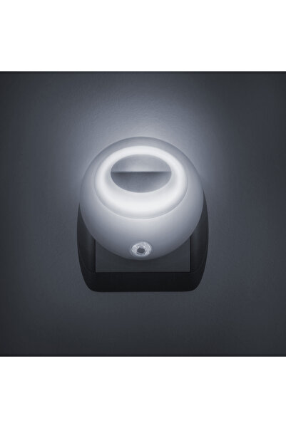 OEM Lampa de veghe cu LED si senzor de lumina alba 1 LED /1W diametru 8 cm PH...