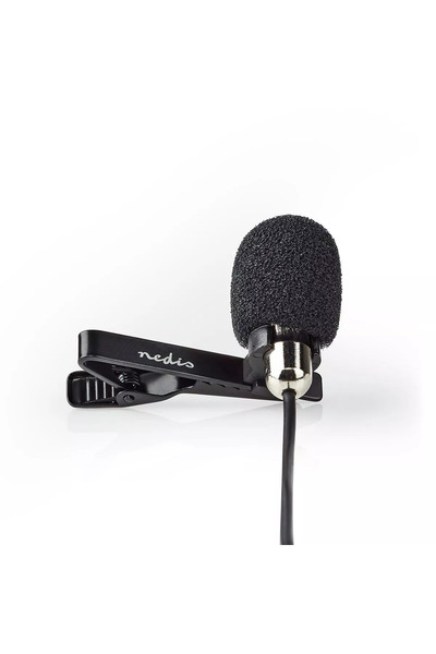 Nedis Microfon lavaliera cu clip 3.5 mm Metal