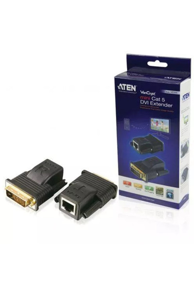 Aten DVI extension adapter via UTP up to 20m