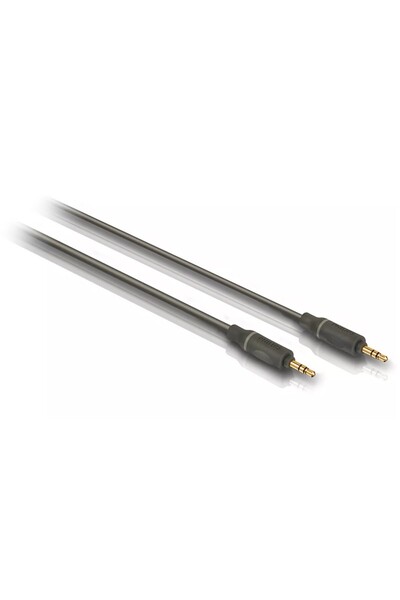 OEM Cablu audio PHILIPS JACK 3.5 mm tata-tata 1.5m cupru ecranat conectori au...