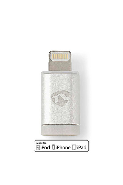 Nedis Adaptor Lightning 8-pini tata - Micro USB mama CCTB39901AL