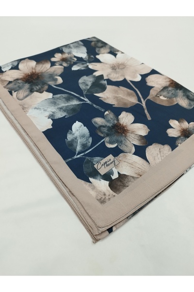CAPPİO Lux French Chiffon Special Series Shawl (Floral Pattern, Premium, Original, New Collection, Hijab Clothing)