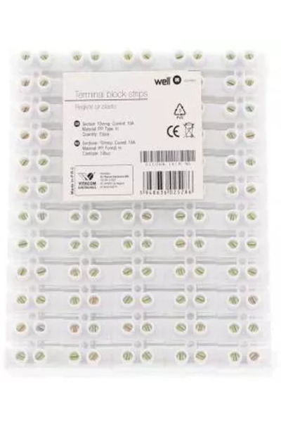 OEM Regletă din plastic 10mmp 10A formă H 12 prize.