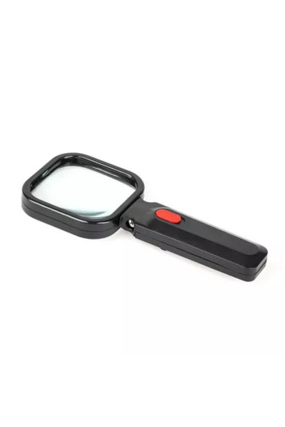 Kemot Lupă 80x80mm 3D 4x LED