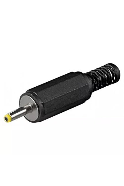 OEM Mufa DC 2.4x0.7mm tata cu protector cablu Goobay