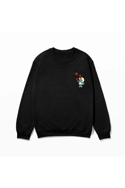 SVART WEAR Swea tricou cu imprimeu 100% bumbac supradimensionat Trendy Fancy ...