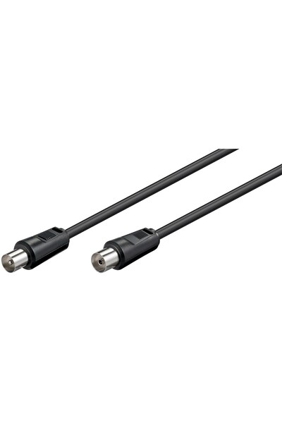 OEM Cablu COAXIAL TV antena 70DB Dublu ecranat mama-tata 0.5m 11509 Goobay
