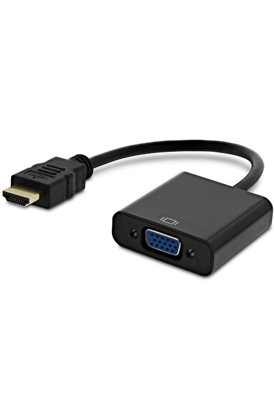 OEM Cablu convertor HDMI la VGA mama 1920x1080p negru