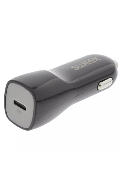 Sweex Incarcator auto USB Type C 3A negru
