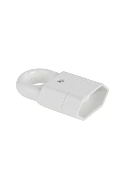 Elgotech White Euro flat coupler