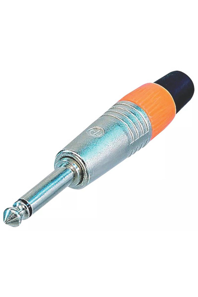 OEM Mufa tata 6.35 mm Jack MONO carcasa metal Neutrik