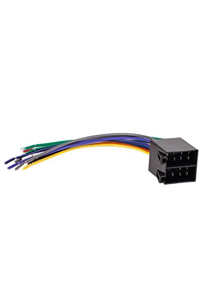 OEM Conector ISO mama auto lipit cu cabluri 20cm