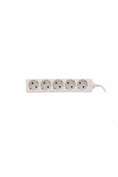 OEM Prelungitor cu 5 prize, cablu de 1.5m, 3xG1.5mm², 3500W, 16A, alb, Well