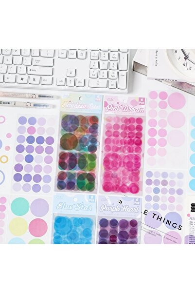 İthal Autocolant PET cu buline E3-6 - Culoare: roz