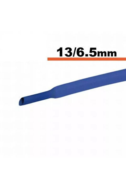 OEM Синя термосвиваема тръба 13 мм/ 6,5 мм 0,5 м
