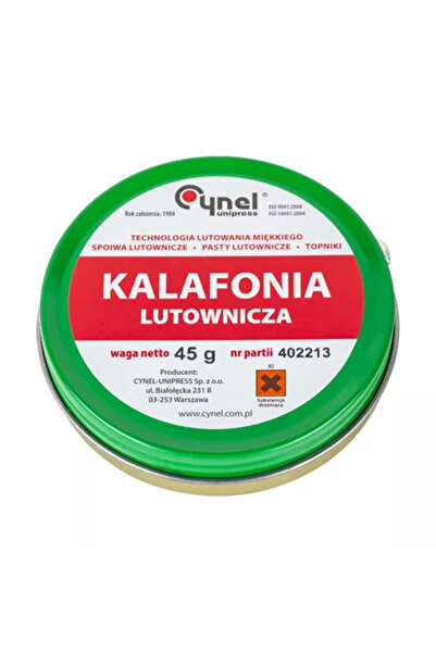 Cynel Colofoniu 45gr curata suprafetele ce urmeaza a fi lipite