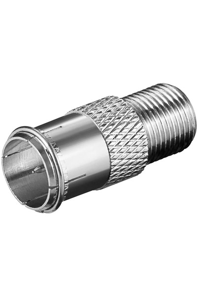 OEM Adaptor F tata-F mama material din cupru Goobay