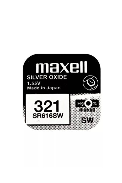 OEM Baterie ceas Maxell SR616SW V321 SR65 1.55V oxid de argint 1 buc.