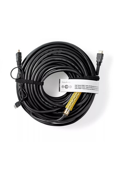 OEM Nedis High Speed ​​HDMI Cable with Ethernet and Amplifier 40m Black