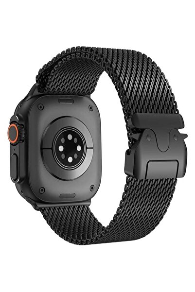 HYX سوار ميلانو شبكي متوافق مع ساعة Apple Watch Ultra 1/2 مقاس 49 مم 46 مم 45...