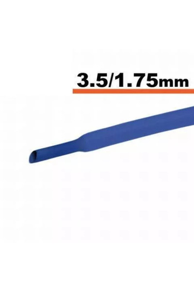 OEM Blue heat shrink tubing 3.5 mm/ 1.75 mm 0.5m