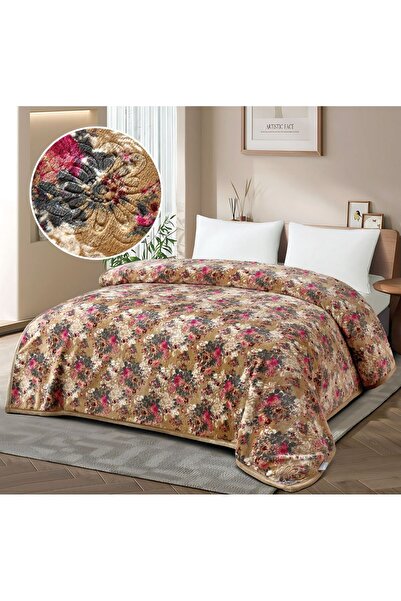 SNOOZYL A double blanket with a floral design to provide warmth and elegance. 5 kg, size 210*230 cm.