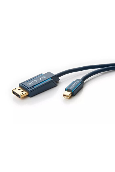 CLICKTRONIC Cablu Profesional 2m mini DisplayPort - DisplayPort 2560x1600p Apple MacBook/Pro/Air OFC cupru AWG32