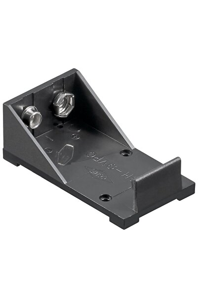 goobay Suport baterie 1x 9V cu lamela pentru lipire negru 11995