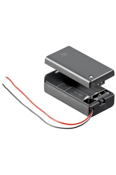 goobay Suport baterie 9V cu Intrerupator si Capete de cablu libere Rezistent ...