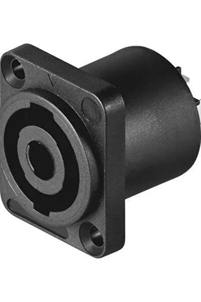 OEM Mufa Speakon mama patrat 4 pini pe panou 26.2 mm Goobay