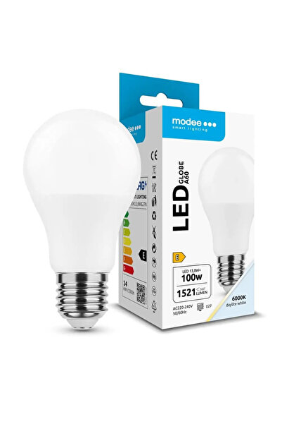 MODEE LED bulb A60 E27 13.8W 230V 1521lm cold light 6000K ML-G6000K13.8WE27N