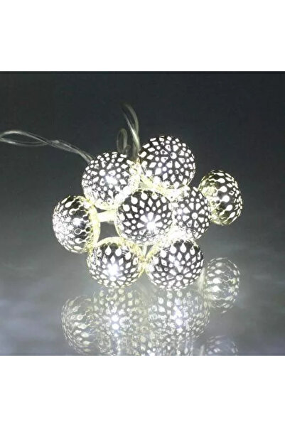 OEM Decorative electric light garland with lantern 20 white LEDs cold light t...