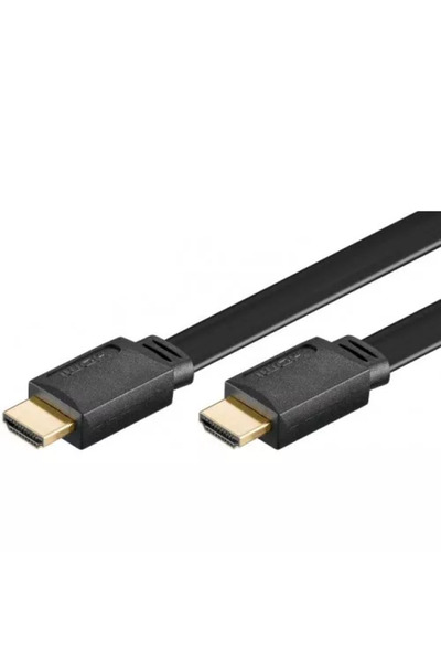 OEM Flat HDMI cable 5m 1.4v 4K Ultra HD Ethernet 3D Goobay