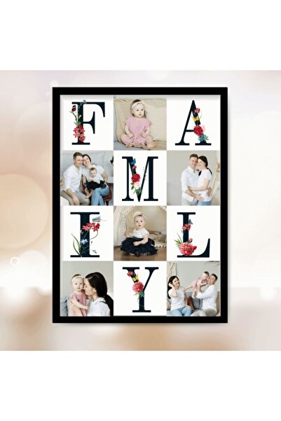 CrisPrint Portret A4 personalizat – Colaj foto Family