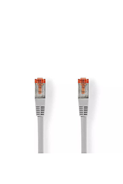 OEM Cablu FTP CAT6 patch cord 2m gri RJ45-RJ45 Nedis
