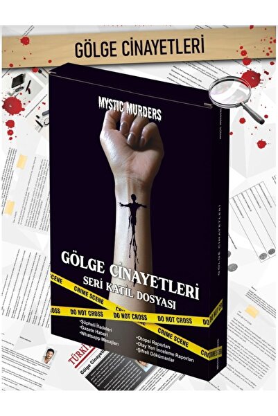 fırsatlar diyarı Gölge Cinayetleri Seri Katil Dosyası Dedektiflik Oyunu - Dav...