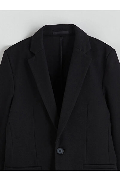 LC Waikiki LCW Kids Siyah Erkek Çocuk Blazer Ceket