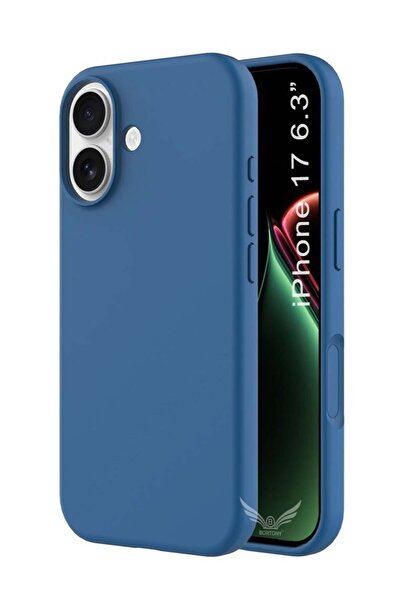 HYX جراب iPhone 17 من السيليكون الناعم لهاتف iPhone 17 مع بطانة داخلية من الأ...