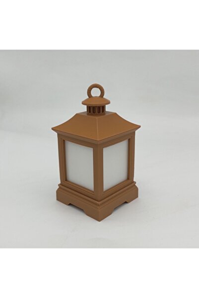 Vaiflagy Store Mini Kutu Fener Lambası Dekoratif Tealight Pilli Lamba