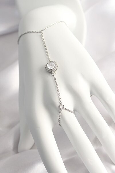 Inure Jewelry فولاذ 316L فضي اللون نموذج القلب Şahmeran