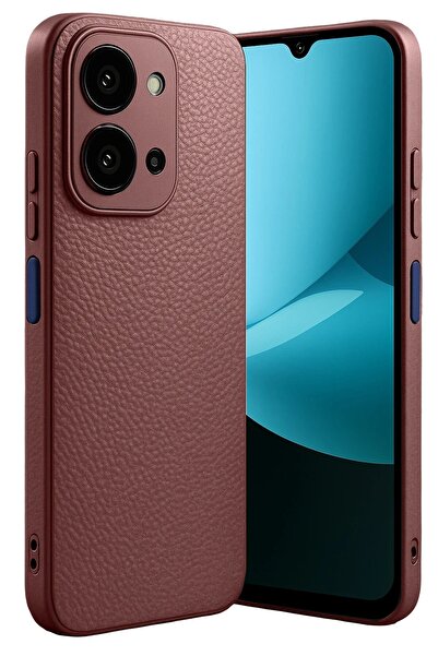 OEM حافظة سيليكون تيرماكس لهاتف شاومي ريدمي 15C 4G - بوردو-(5796) - CHTBIL3049-7011