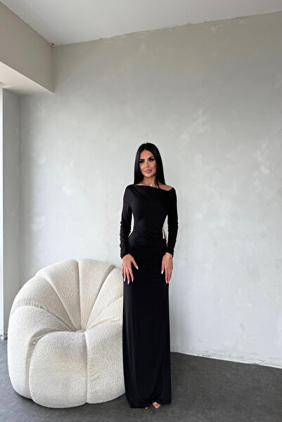 kamacibutik Φόρεμα με έναν ώμο ντραπέ