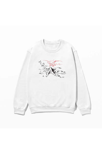 SVART WEAR سترة رياضية مطبوعة 100% قطن بمقاس كبير عصرية أنيقة ومرحة مع طباعة