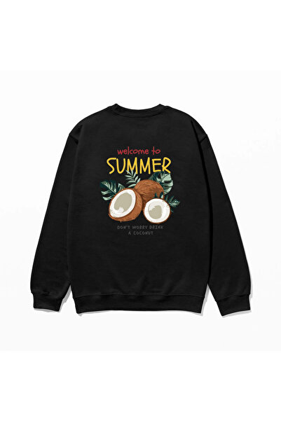 SVART WEAR Swea tricou cu imprimeu 100% bumbac supradimensionat Trendy Fancy ...