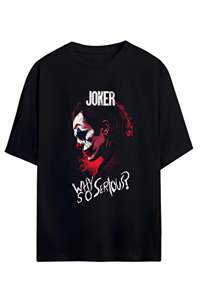 SVART WEAR Tricou unisex din bumbac cu design Joker