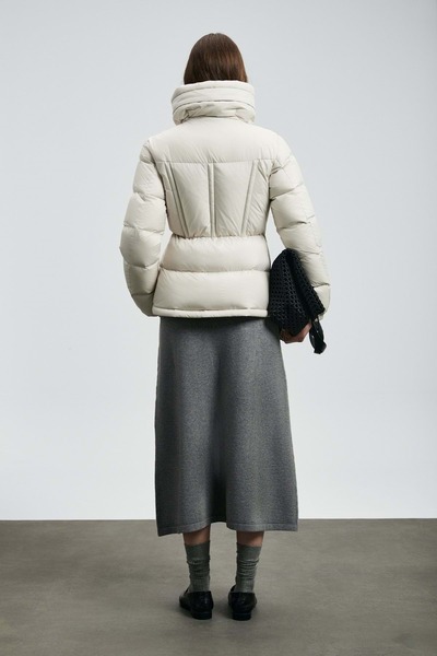 Lufian 122120044 Flash Goose down Women's Coat Ecru